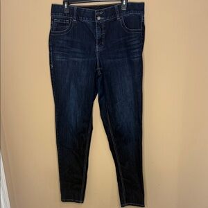 Lane Bryant Midnight Blue Straight Leg Jeans
